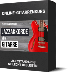 Jazzakkorde für Gitarre